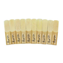 将图片加载到图库查看器，10pcs LADE E-Flat Alto Saxophone Reed with Transparent Case Strength 2.5
