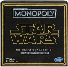 将图片加载到图库查看器，Monopoly: Star Wars Complete Saga Edition Board Game for Kids Ages 8 &amp; Up

