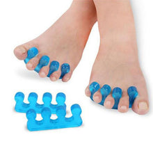 将图片加载到图库查看器，1Pair=2Pcs Silicone Bunion Corrector for Manicure Toe Separator Pedicure Tool
