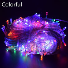 将图片加载到图库查看器，Sarah holiday Led christmas lights outdoor 100M 50M 30M 20M 10M led string lights decoration for party holiday wedding Garland

