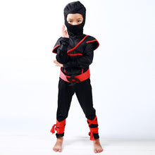 将图片加载到图库查看器，Halloween Party Children Naruto Jumpsuit Warrior Anime Cosplay Costume Kid Masquerade Ninja Akatsuki Sasuke Martial Arts Uniform
