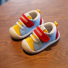 将图片加载到图库查看器，Spring Infant Toddler Shoes Girls Boys Casual Canvas Shoes Soft Bottom Comfortable Non-slip Kid Baby First Walkers Shoes
