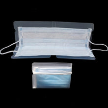 将图片加载到图库查看器，Dustproof Mask Folder Container Foldable Face Masks Folder Clip Safe Pollution Disposable Mask Storage Case Box Organizer
