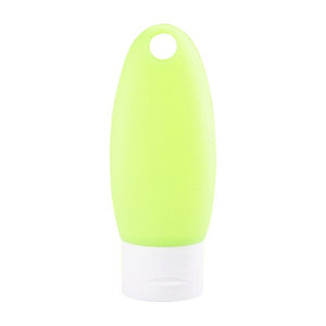 60ML Silicone Protective Cover Hand SanitizePortable Mini Empty Bottle Portable Hand Sanitizer Silicone Bottle Can Hung Outdoor