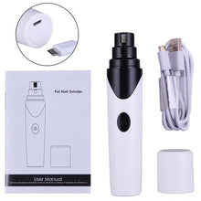 将图片加载到图库查看器，Dog Nail Grinde Rechargeable USB Charging Pet Nail Grinder Grooming Shaping,Trimming, Smoothing for Small, Medium, Large Pets Dogs/Cats
