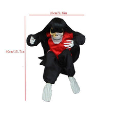 将图片加载到图库查看器，2M Big Devil Horror Halloween Hanging Ghosts Skull Skeleton Halloween Decorations Haunted House Bar Club Halloween Scary Ghosts
