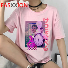 将图片加载到图库查看器，Vaporwave Harajuku Aesthetic T Shirt Women Ullzang Funny Printed T-shirt Grunge 90s Tshirt Fashion Hip Hop Top Tees Female
