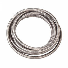 将图片加载到图库查看器，4AN 10Ft General Type Stainless Steel Braided Fuel Hose Silver
