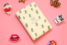 将图片加载到图库查看器，The Japanese Fresh style Passport Holder,PU Leather Travel Passport Cover Credit Card ID Card Holder Size:10*14CM
