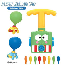 将图片加载到图库查看器，NEW Power Balloon Launch Tower Toy Puzzle Fun Education Inertia Air Power Balloon Car  Science Experimen Toy for Children Gift
