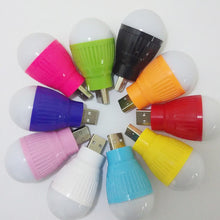 将图片加载到图库查看器，Sarah wong Mini USB LED Light Portable Ultra Bright 5V Book Light Reading Lamp Laptop PC Computer LED Bulb Home Office Random Color
