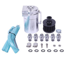 将图片加载到图库查看器，Round Oil Catch Tank Double hole Oil Catch Tank with Air Filter Sliver
