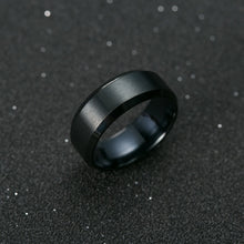 将图片加载到图库查看器，Ring Men Titanium Black
