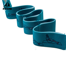 将图片加载到图库查看器，Elastic Bands for Fitness Pilates Yoga Stretch Latin Workout Training Sport Resistance Bands Exercise Equipment Pull Strap Belt
