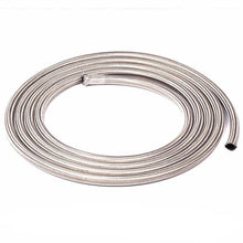 将图片加载到图库查看器，4AN 10Ft General Type Stainless Steel Braided Fuel Hose Silver
