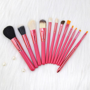 12PCS Popular Style Eye Shadow Makeup Brush Set Eye Powder Foundation Brushes Concealer Blending Makeup Brushes Kits