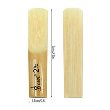 将图片加载到图库查看器，10pcs LADE E-Flat Alto Saxophone Reed with Transparent Case Strength 2.5
