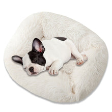 将图片加载到图库查看器，Square Dog Bed Super Soft Warm Plush Cat Mat Dog Beds Long Plush Solid Color Pet Beds Cat Mat For Little Medium Large Pets
