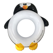 将图片加载到图库查看器，Inflatable Pool Tube for Kids, 3 Packs Penguin Swim Ring Pool Floats Party Toys for Swimming Pool Party Decorations
