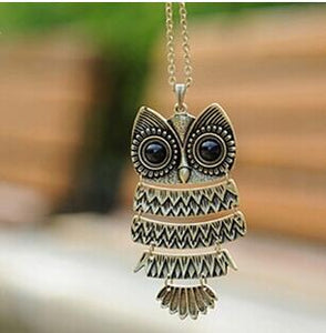 Big Eyes Owl Necklace