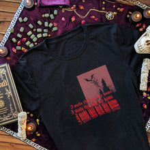 将图片加载到图库查看器，VIP HJN Japanese Style Floral Print Gothic T-Shirt Women&#39;s Grunge Aesthetic Pastel Goth T-shirts Edgy Fashion Tops
