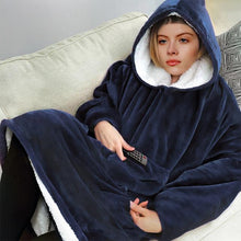 将图片加载到图库查看器，Oversized Hoodies Sweatshirt Women Winter Hoodies Fleece Giant TV Blanket With Sleeves Pullover Oversize Women Hoody Sweatshirts
