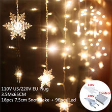 将图片加载到图库查看器，Sarah Curtain Light Christmas Decorations for Home Christmas Ornaments Christmas Tree Decorations Christmas Gift New Year 2020 navidad
