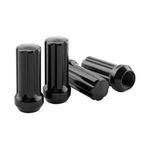 将图片加载到图库查看器，32pcs Spline Lug Nuts 14x2.0 for Ford F250 F350 Excursions Black
