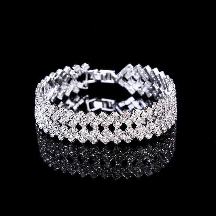 Fashion Multi-layer Exquisite Diamond Bracelet