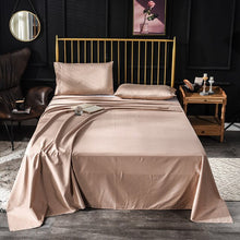 将图片加载到图库查看器，600TC Egyptian Cotton Luxury Solid Color Bed Sheet Bedsheet Flat Sheet Linens Bedding Sheets Pillowcase Soft Warm Home Textile#s
