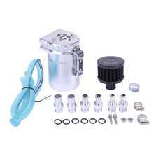 将图片加载到图库查看器，Round Oil Catch Tank Double hole Oil Catch Tank with Air Filter Sliver
