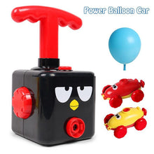 将图片加载到图库查看器，NEW Power Balloon Launch Tower Toy Puzzle Fun Education Inertia Air Power Balloon Car  Science Experimen Toy for Children Gift
