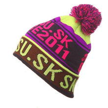 将图片加载到图库查看器，NEW Skiing Hats for Christmas  Women Warm Winter Knitting Skating Skull Cap Hat Beanies Turtleneck Caps Ski Cap Snowboard Hat
