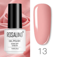 将图片加载到图库查看器，ROSALIND Gel Polish Set Manicure for Nails Semi Permanent Vernis top coat UV LED Gel Varnish Soak Off Nail Art Gel Nail Polish

