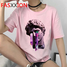 将图片加载到图库查看器，Vaporwave Harajuku Aesthetic T Shirt Women Ullzang Funny Printed T-shirt Grunge 90s Tshirt Fashion Hip Hop Top Tees Female
