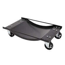 将图片加载到图库查看器，2-Piece 3.5&quot; Auto Car Wheels Dolly Set Black
