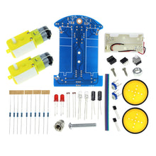将图片加载到图库查看器，2019 4/2WD Robot Smart Car Chassis Kits with Speed Encoder for Arduino 51 M26 DIY Education Robot Smart Car Kit For Student kids
