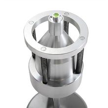 将图片加载到图库查看器，Portable Hubs Wheel Balancer W/ Bubble Level Heavy Duty Rim Tire Cars Truck Silver
