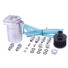 将图片加载到图库查看器，Round Oil Catch Tank Double hole Oil Catch Tank with Air Filter Sliver
