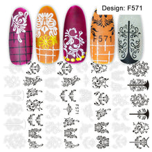 将图片加载到图库查看器，Nail Stickers ins Wind F Series Nail Stickers
