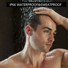 将图片加载到图库查看器，sarah SQRMINI X20 Ultra Mini Wireless Single Earphone Hidden Small Bluetooth 3 hours Music Play Button Control Earbud With Charge Case
