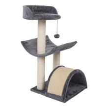 将图片加载到图库查看器，415 28&quot; Cat Climb Holder Cat Tower Scratching Post Gray
