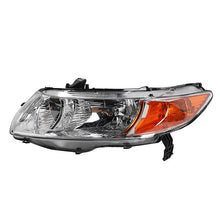 将图片加载到图库查看器，2pcs Front Left Right Headlights for Honda Civic 2006-2011 2-Door Coupe Models
