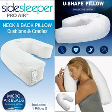 将图片加载到图库查看器，Hot High Plus Side Sleeper Pillow Sleep Buddy U Shaped Pillow Waist Support Pillow-in Body Pillows from Home
