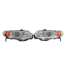 将图片加载到图库查看器，2pcs Front Left Right Headlights for Honda Civic 2006-2011 2-Door Coupe Models
