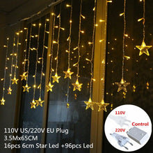将图片加载到图库查看器，Sarah Curtain Light Christmas Decorations for Home Christmas Ornaments Christmas Tree Decorations Christmas Gift New Year 2020 navidad
