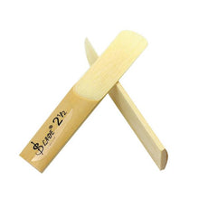 将图片加载到图库查看器，10pcs LADE E-Flat Alto Saxophone Reed with Transparent Case Strength 2.5
