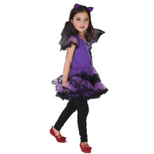 将图片加载到图库查看器，Halloween 2019   Fashion Toddler Kids Baby Girl Halloween Clothes Costume Dress+Hair Hoop+Bat Wing Outfit sep26
