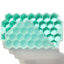 将图片加载到图库查看器，Cavity Ice Cube Tray Honeycomb Ice Cube Mold Food Grade Flexible Silicone Ice Molds for Whiskey Cocktail
