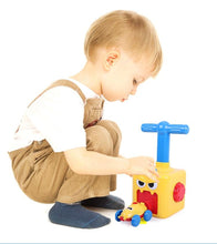 将图片加载到图库查看器，NEW Power Balloon Launch Tower Toy Puzzle Fun Education Inertia Air Power Balloon Car  Science Experimen Toy for Children Gift
